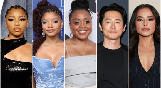 Chloe Halle Bailey Quinta Brunson Steven Yeun Becky G