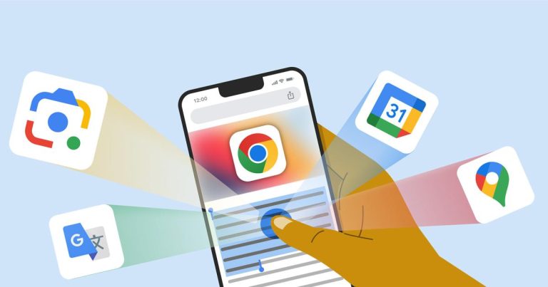 Chrome sur iOS peut désormais afficher des cartes et créer des éléments de calendrier sans changer d’application