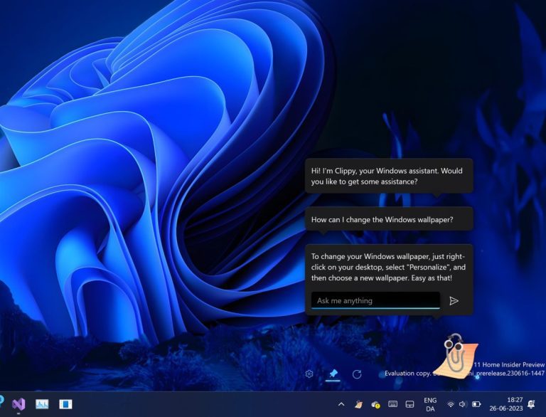 Clippy alimenté par ChatGPT arrive sur Windows moderne via FireCube