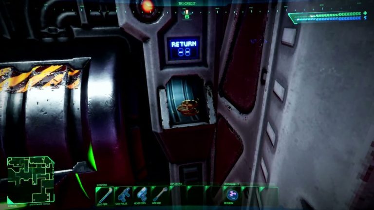 How to get credits in the System Shock remake - vending machine