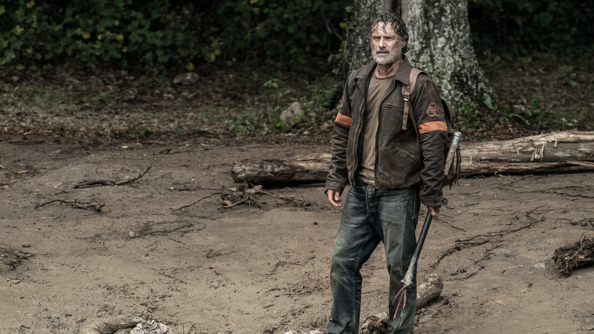 Andrew Lincoln dans le rôle de Rick Grimes dans The Walking Dead