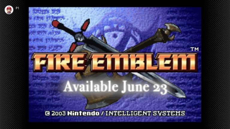 Fire Emblem pour GBA arrive sur Nintendo Switch Online !