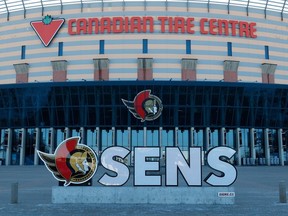 Le Centre Canadian Tire, domicile des Sénateurs d'Ottawa.