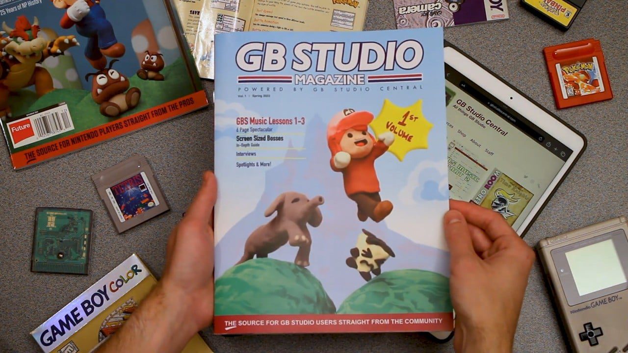 GB Studio Central lance un magnifique magazine qui évoque la puissance de Nintendo
