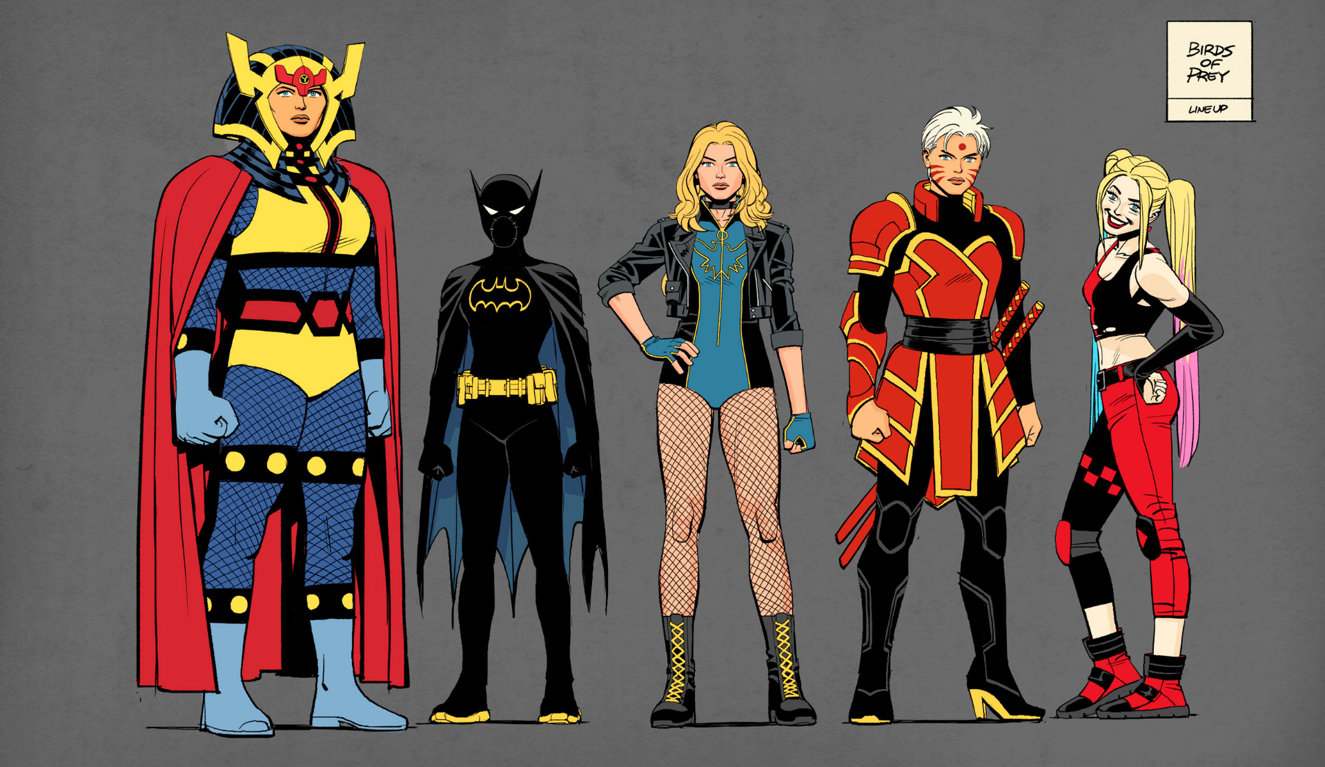 Dessins de personnages Birds of Prey #1 par Leonardo Romero