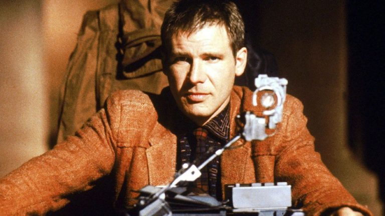 Harrison Ford as Rick Deckard in Blade Runner