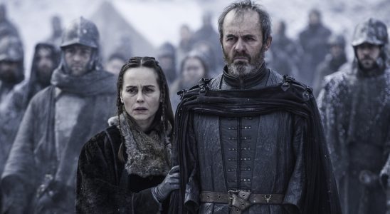 Tara Fitzgerald, Stephen Dillane in Game of Thrones season 5