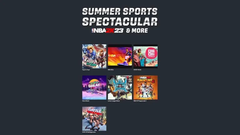 Humble Sports Spectacular Bundle contient NBA 2K23, WWE 2K Battlegrounds et plus encore
