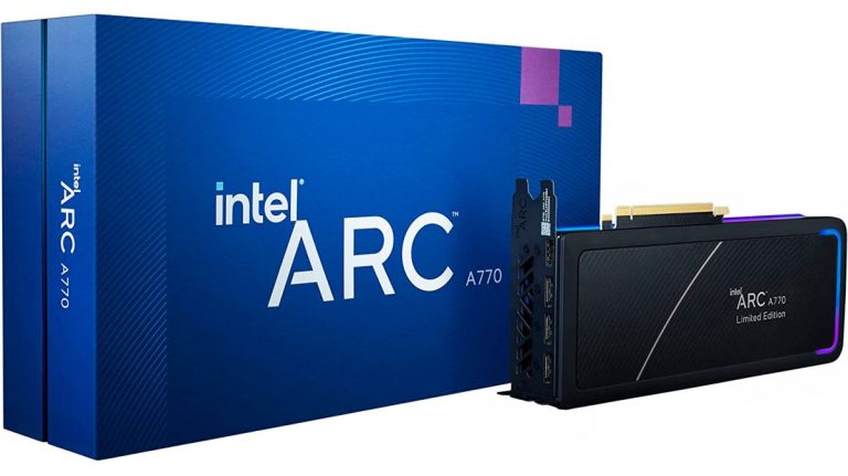 Intel abandonne le GPU Arc A770 en édition limitée