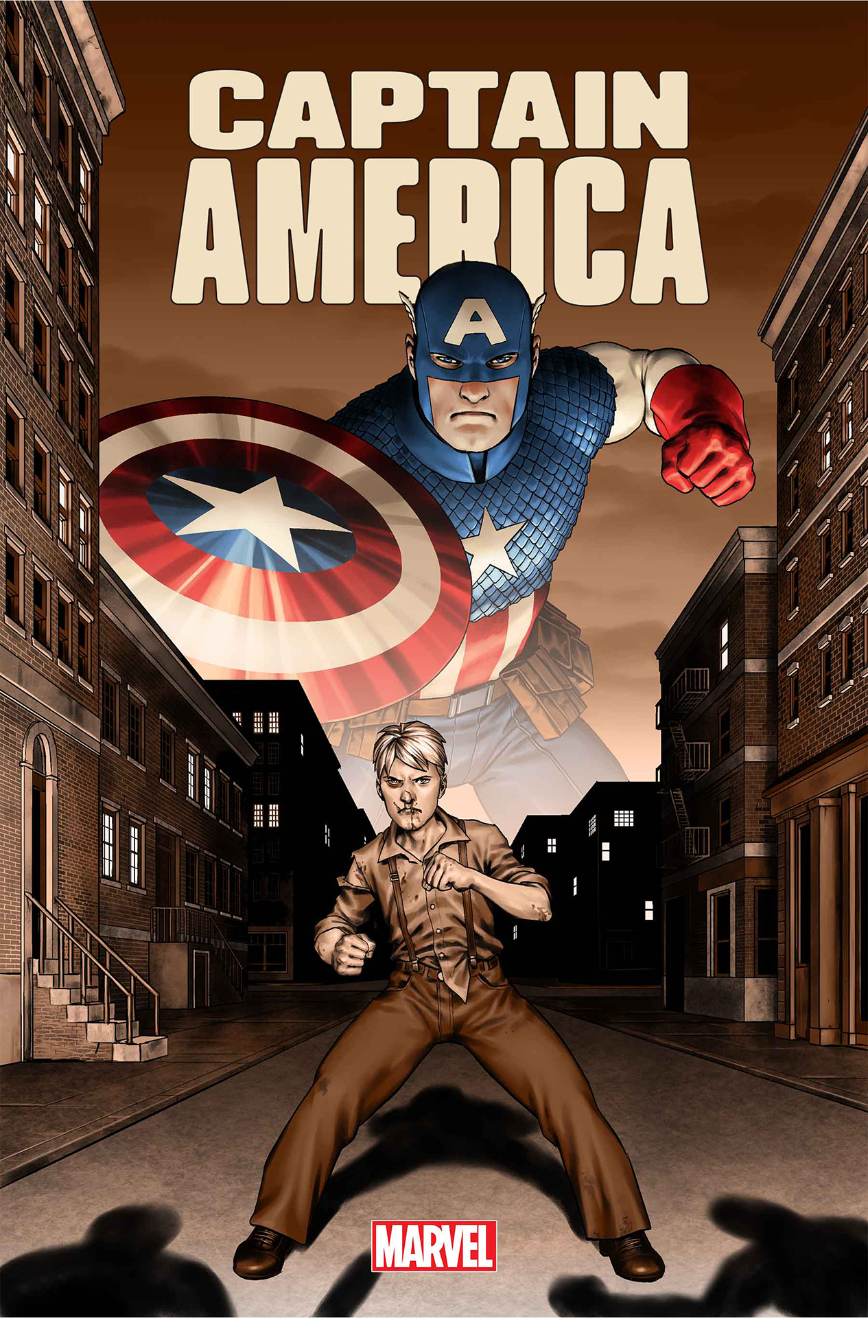 Capitaine America #1 pochette