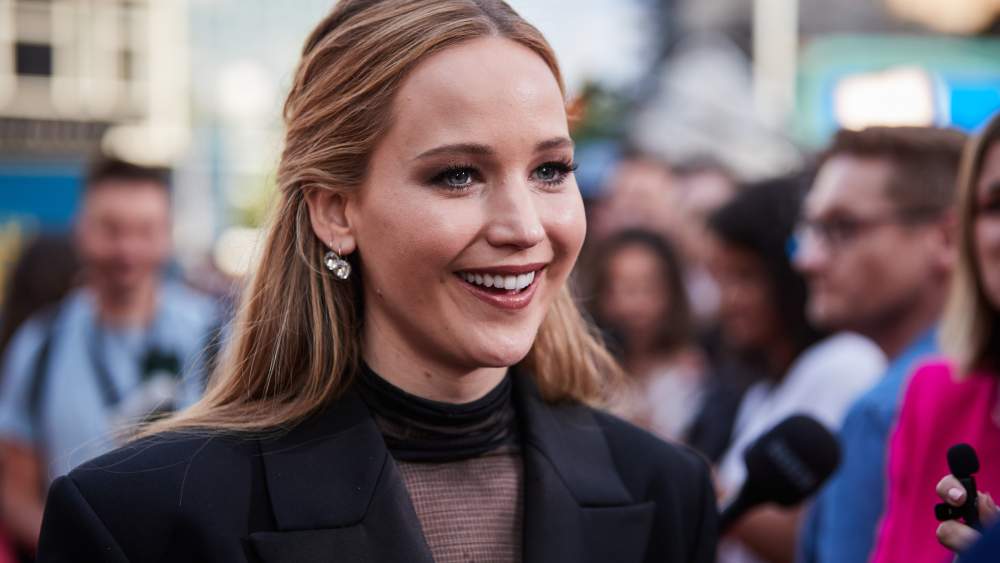 BERLIN, GERMANY - JUNE 15: Jennifer Lawrence attends the Berlin Premiere of Sony Pictures' "No Hard Feelings" at Zoo Palast on June 15, 2023 in Berlin, Germany. (Photo by Sebastian Reuter/Getty Images for Sony Pictures)