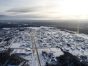 Site du projet géothermique Tu Deh-Kah près de Fort Nelson.