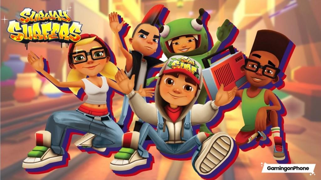 Couverture du guide des personnages de Subway Surfers