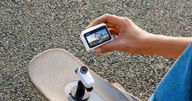 La dernière petite caméra d’action d’Insta360 est livrée avec un écran sans fil