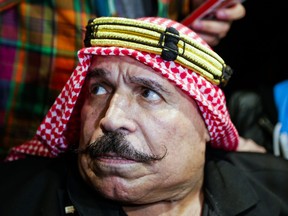 Le lutteur légendaire Iron Sheik.