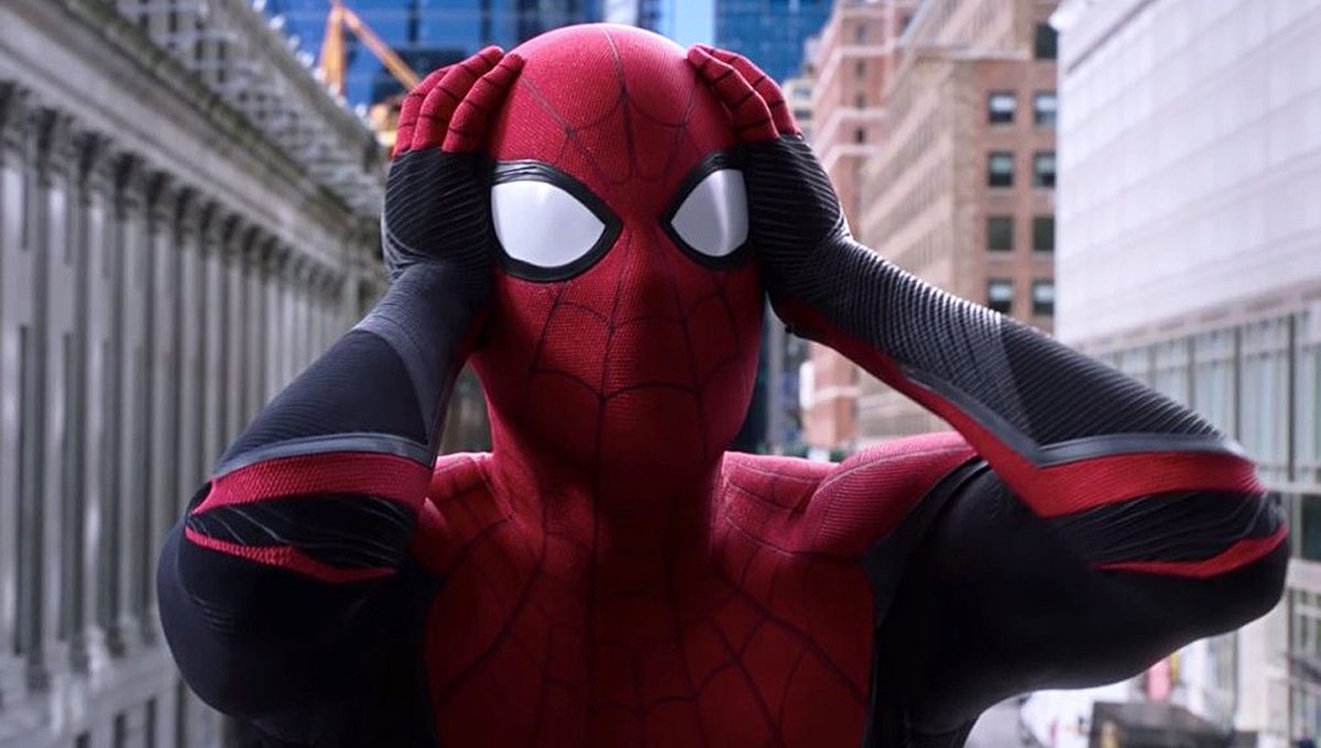 Spider-Man: No Way Home, Tom Holland as Spider-Man.