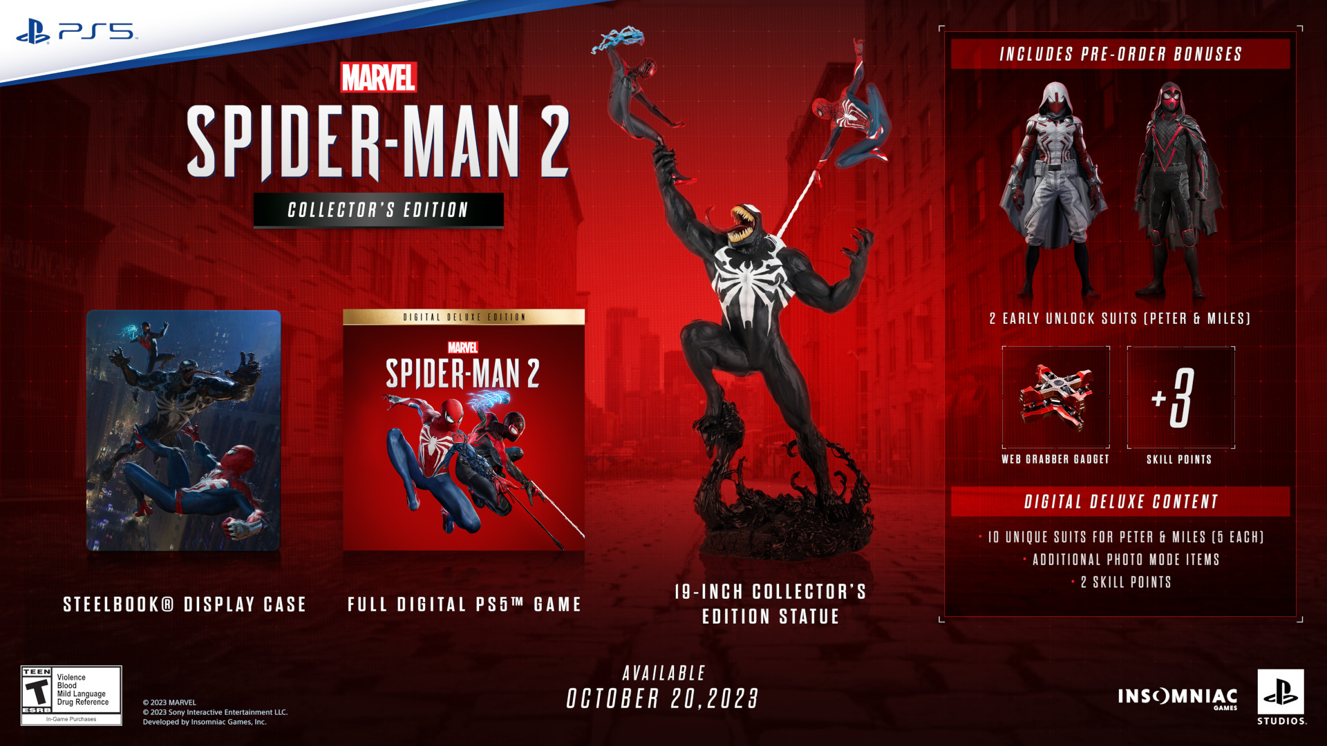 L'édition collector de Spider-Man 2 de Marvel