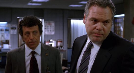 Eric Bogosian and Vincent D'Onofrio on Law & Order: Criminal Intent