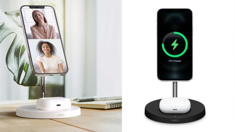 Le BoostCharge Pro est le support en mode veille parfait de Belkin pour iOS 17