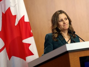 Chrystia Freeland, ministre des Finances