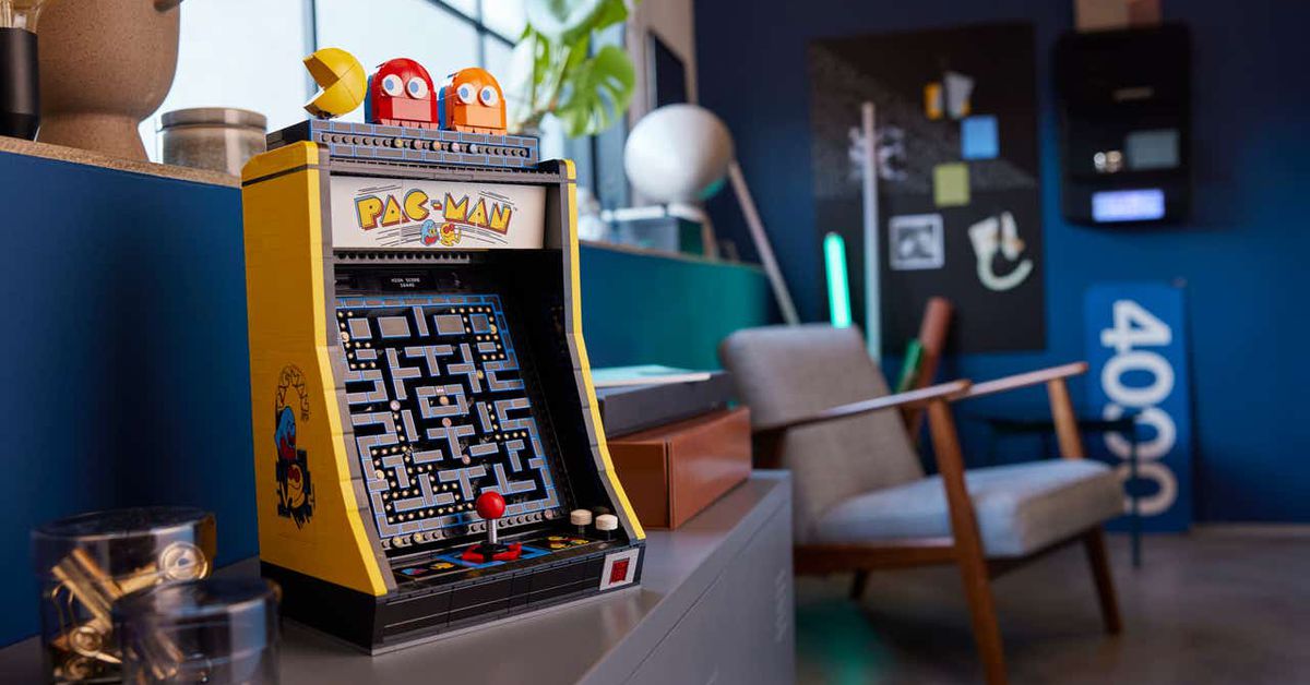 Le cabinet Lego Pac-Man Arcade est maintenant disponible pour les membres Lego VIP
