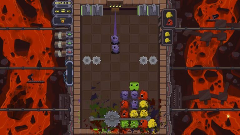 Le gameplay de Mean Meat Machine du Dr Fetus
