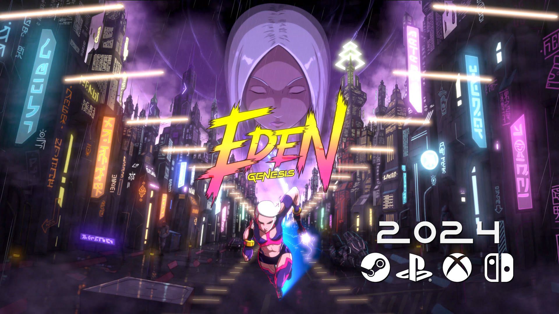 Le jeu d'aventure cyberpunk de l'univers Aeterna Eden Genesis annoncé pour PS5, Xbox Series, PS4, Xbox One, Switch et PC    
