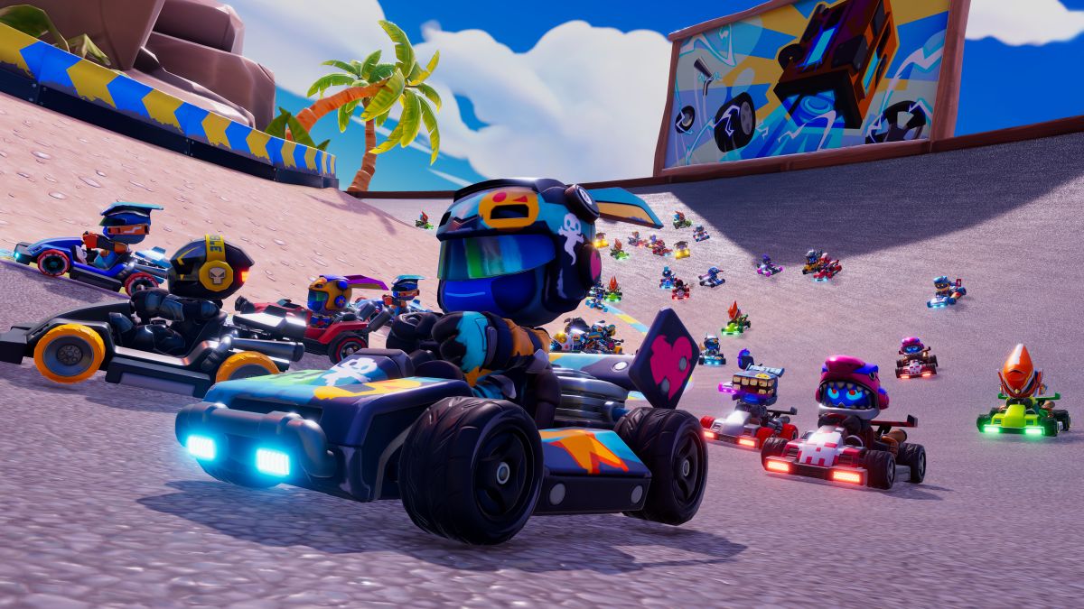 Le jeu sur PC obtient un coureur Mario Kart-plus-Fall-Guys à 60 joueurs, et ça a l'air ridicule
