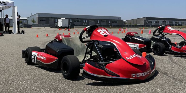 Le kart eGX de Honda offre des sensations fortes et un aperçu de l’avenir de la course automobile