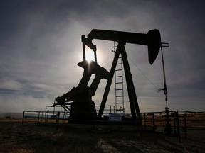 Un pumpjack en Alberta.