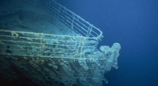 Titanic wreckage