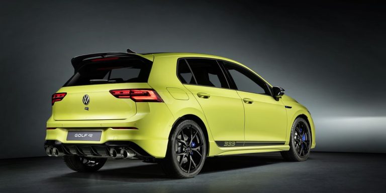 L’édition VW Golf R 333 est jaune vif et ridiculement chère