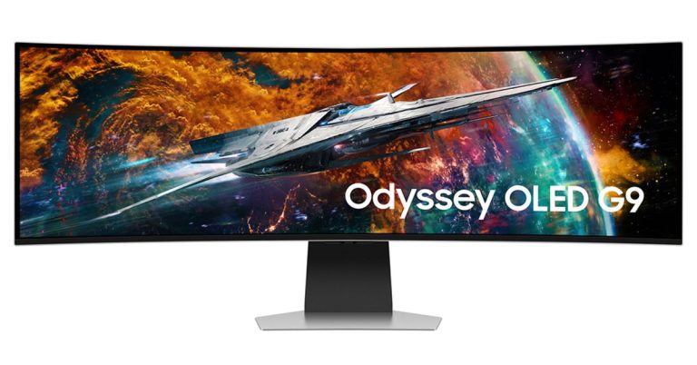 L'énorme moniteur de jeu OLED de 49 pouces de Samsung est maintenant disponible
