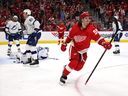 Tyler Bertuzzi vient de terminer un contrat de deux ans qui avait porté un plafond salarial de 4,75 millions de dollars.