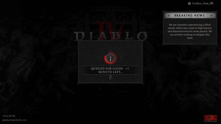 Les attaques DDoS de Diablo 4 sur les serveurs provoquent désormais l’erreur 73 ce 25 juin