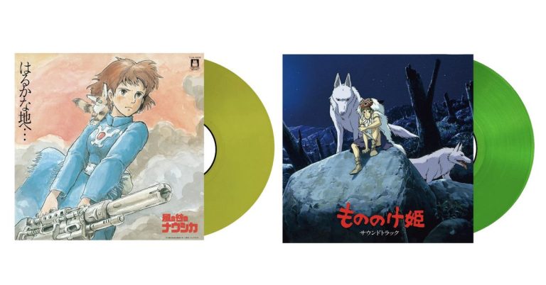 Les bandes sonores du Studio Ghibli sont rééditées sur des vinyles colorés
