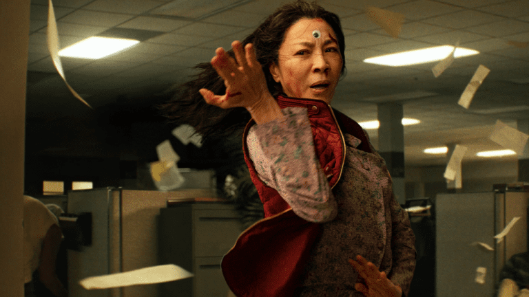 Michelle Yeoh in 'Everything Everywhere All at Once' (2022) shot by Allyson Riggs