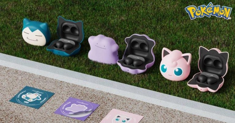 Les derniers Galaxy Buds de Samsung sur le thème de Pokémon sont trop mignons