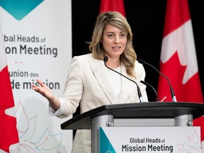 Mélanie Joly à la réunion mondiale des chefs de mission