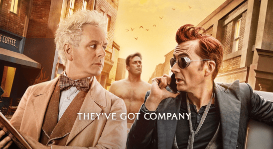 Michael Sheen and David Tennant in Good Omens