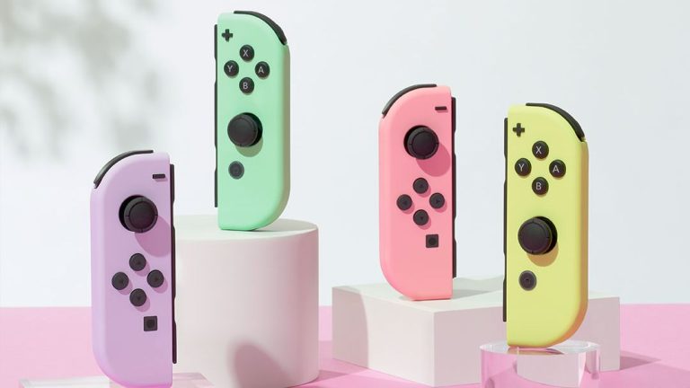 Les nouveaux contrôleurs Nintendo Switch Joy-Con sont disponibles dans des couleurs pastel agréables