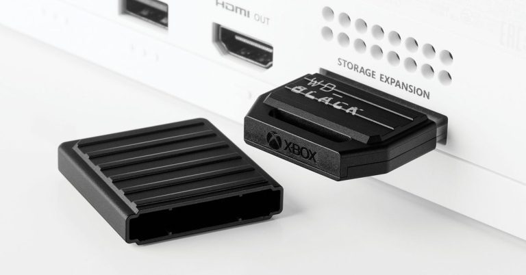 Les nouvelles cartes d'extension Xbox Series X de Western Digital sont désormais officielles
