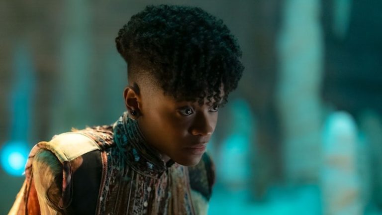 Letitia Wright in Black Panther 2