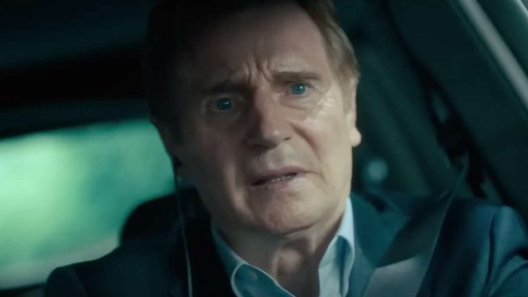 Liam Neeson joue dans Retribution, un nouveau film qui ressemble à de la vitesse avec un peu de scie
