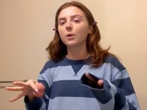 Sophia Celentano, 21 ans, a choqué les utilisateurs des médias sociaux avec son trajet hebdomadaire de Charleston, SC, au New Jersey dans le cadre d'un stage.