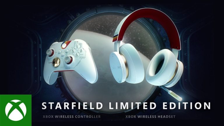 Manette et casque sans fil Xbox en édition limitée de Starfield maintenant disponibles