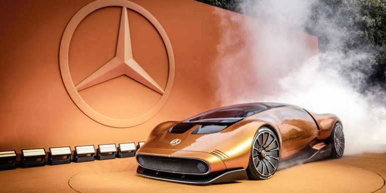 Mercedes Vision One-Eleven est un concept de supercar EV glissant