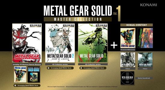 Metal Gear Solid: Master Collection Vol.  1 sera lancé le 24 octobre sur PS5, Xbox Series, Switch et PC