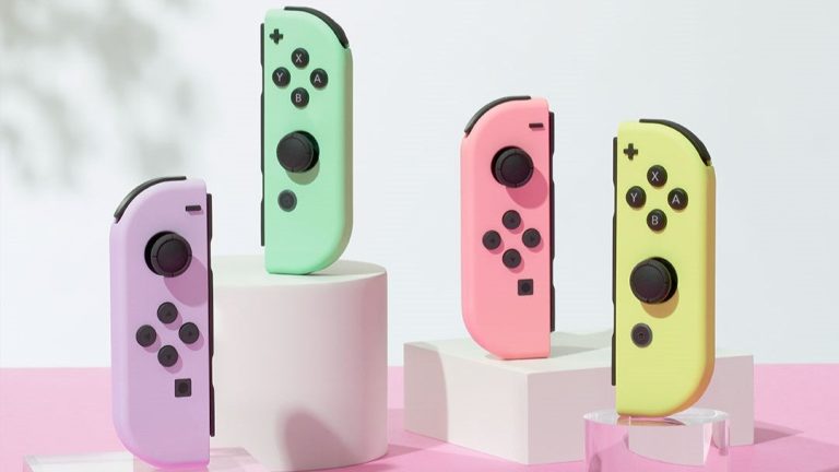 Nintendo annonce une collection de Joy-Cons Switch de couleur pastel
