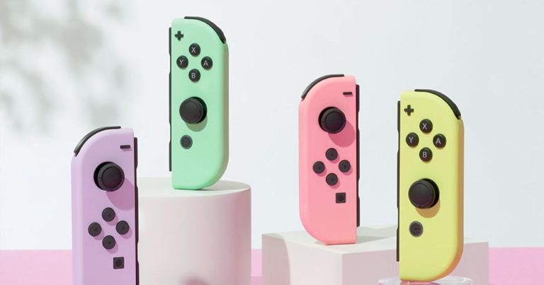 Nintendo lance l’été avec des manettes Joy-Con aux couleurs pastel